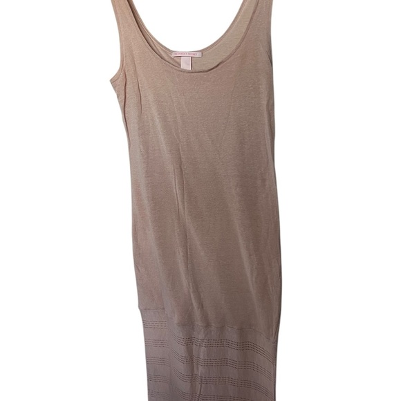 Victoria’s Secret Beachy Maxi Linen Blend Crochet Dress – Blush, Size Small/P - Picture 3 of 7